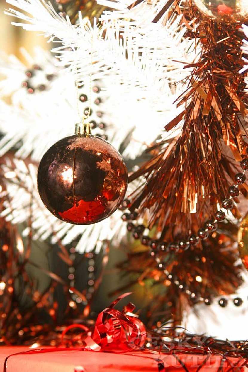 Vánoční dekorace aneb Stromky v módním kabátku