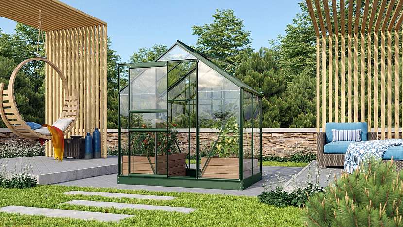 Volit skleník polykarbonátový či ten skleněný? (Zdroj: Dům a zahrada Ježek s.r.o.)