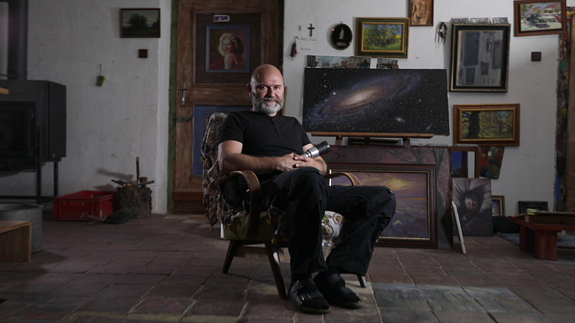 Petr Mirčev – malíř a vášnivý tvůrce hvězdářských dalekohledů