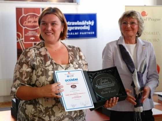 Klostermann získal ocenění Česká chuťovka 2011