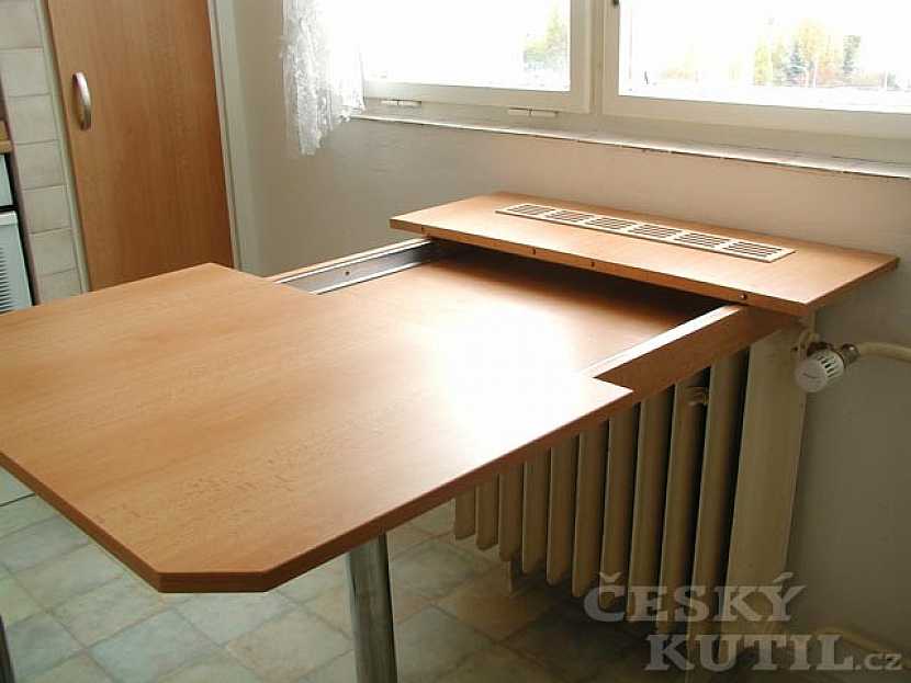 Jak vyrobit výsuvný stůl? - 3. díl.
