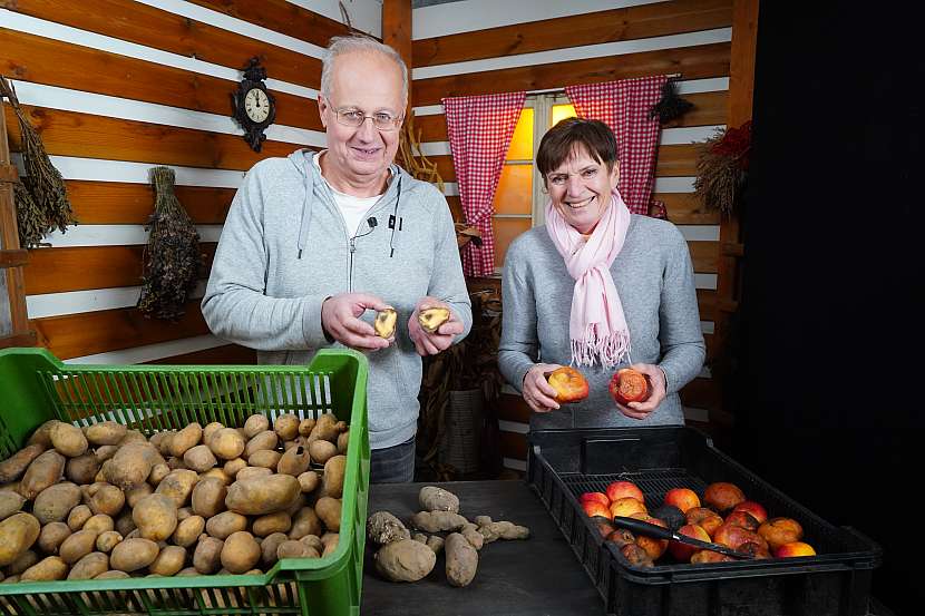 Jablka i brambory bychom měli skladovat v prodyšných přepravkách nebo bedýnkách (Zdroj: Archiv FTV Prima, se svolením FTV Prima)