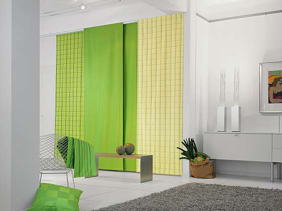 Japonské panely jsou elegantní designový praktický prvek (Zdroj: Ikea / Stylcon, s.r.o.)
