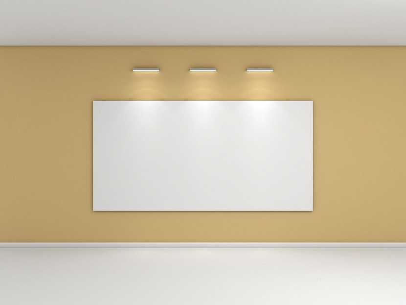Sálavý topný panel může viset na stěně jako obraz, design si můžete zvolit sami