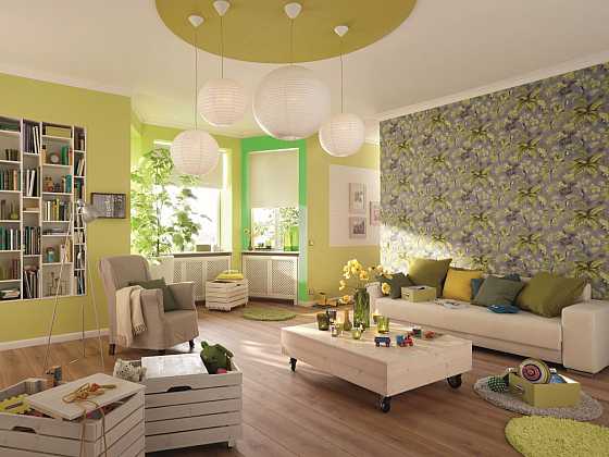 Když domov hraje barvami: Hladké barevné stěny, které zútulní každý interiér (Zdroj: Hornbach)