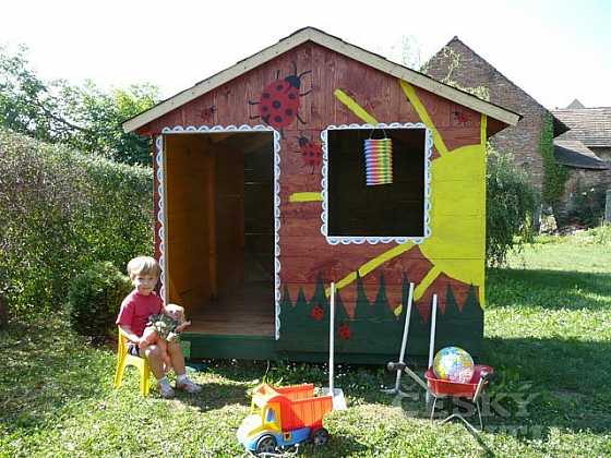 Zahradní domek pro dítě (Zdroj: Stanislav Knotek)