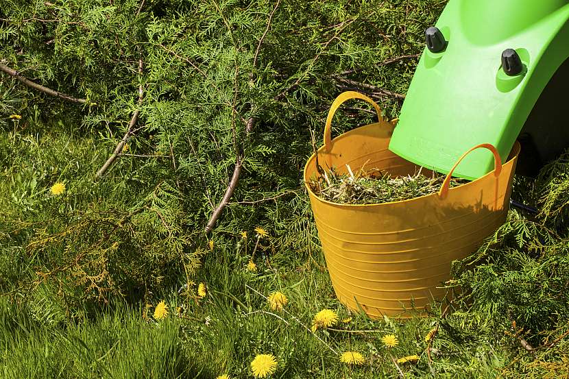 Drť je vítaný přírodní materiál, který použijte na záhonech, pod trvalky nebo v kompostu