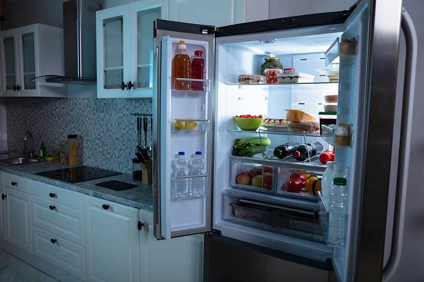 Lednice s mrazákem nabídne dostatek úložného místa pro naše potraviny
