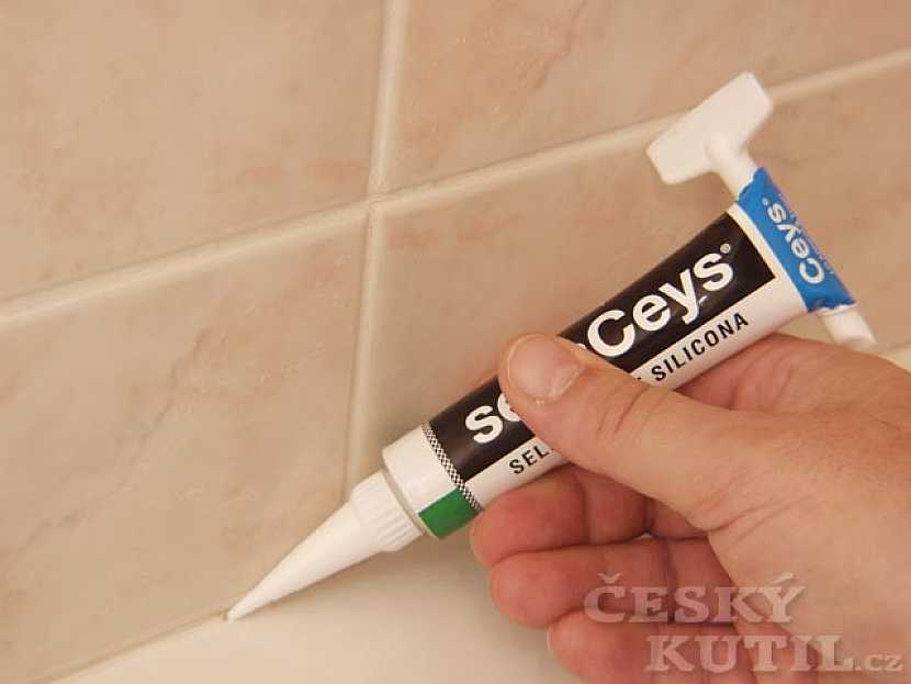 Sanitární silikon Ceys – utěsnění spár