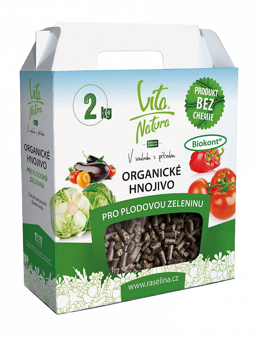 Řada Vita Natura obsahuje základní organické produkty