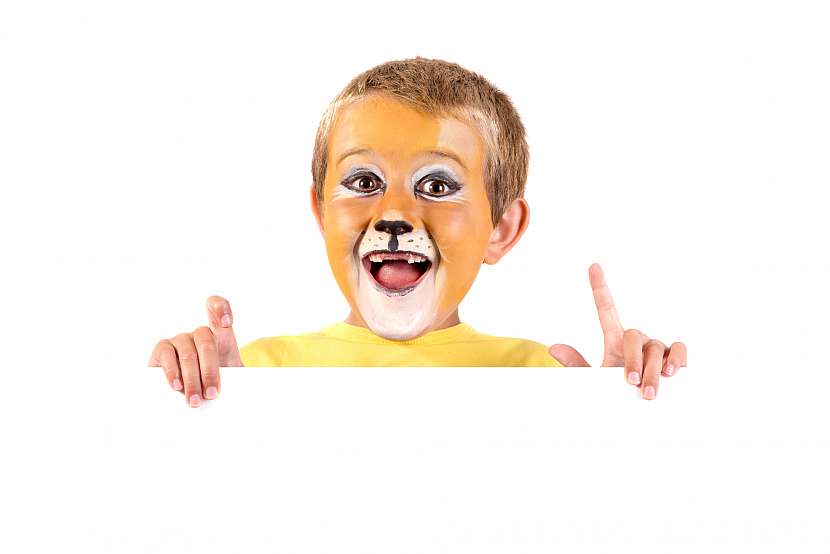 Barvy na obličej, které děti mají velmi rády, musí mít certifikát nezávadnosti