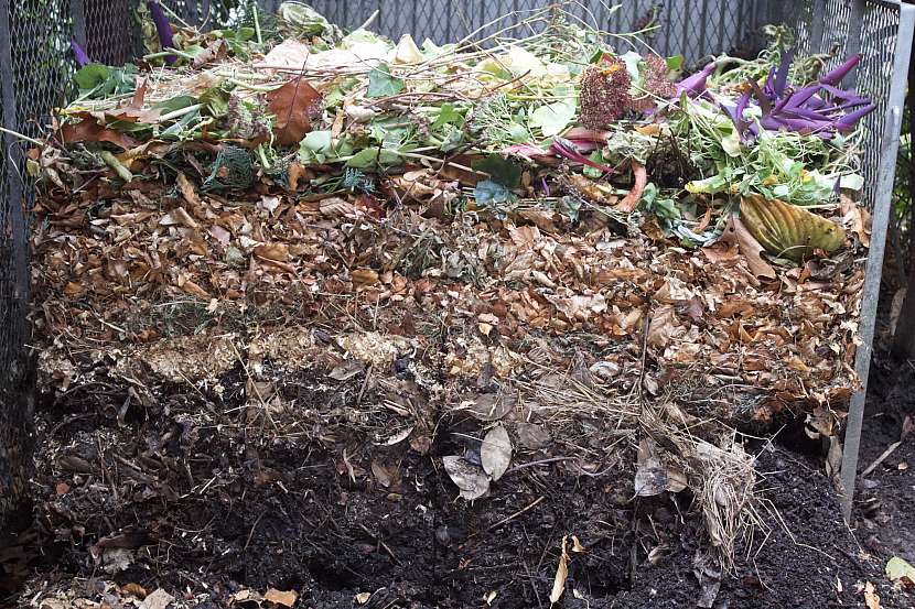 Tím že zjara přeházíte kompost, podpoříte přeměnu materiálu v černé zlato