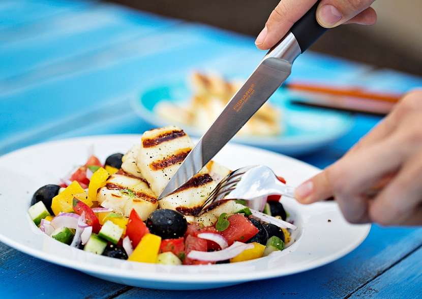 SmoothCooking: Salát se sýrem halloumi