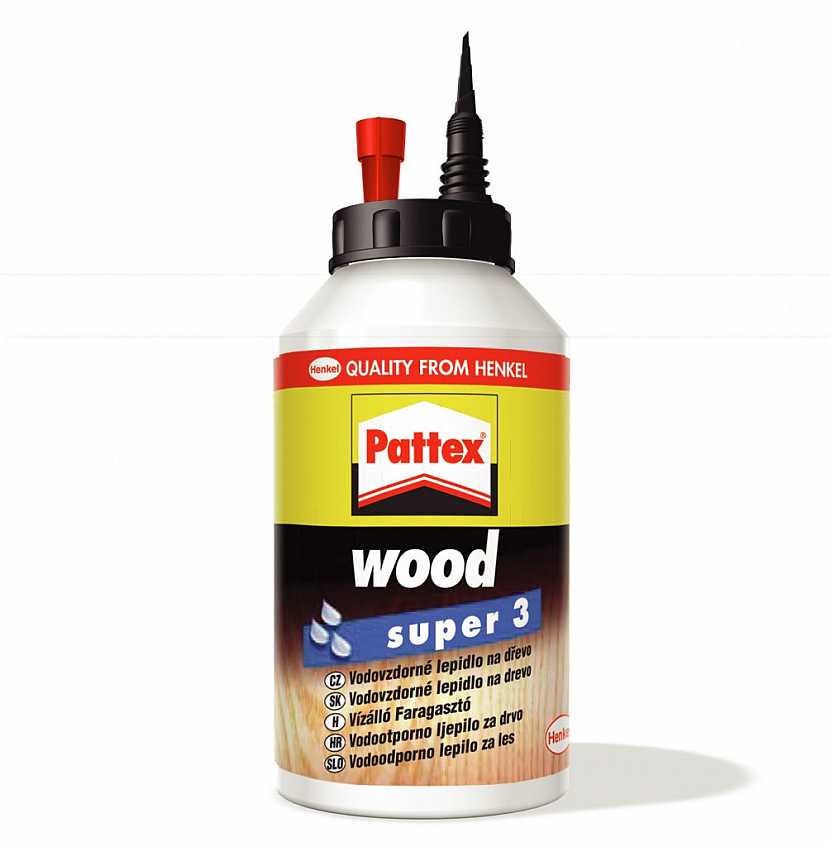 Pattex na dřevo – lepidla a čistič