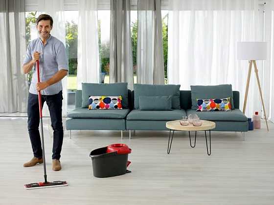 Zvládněte úklid podlahy v rekordně krátké době (Zdroj: Vileda)