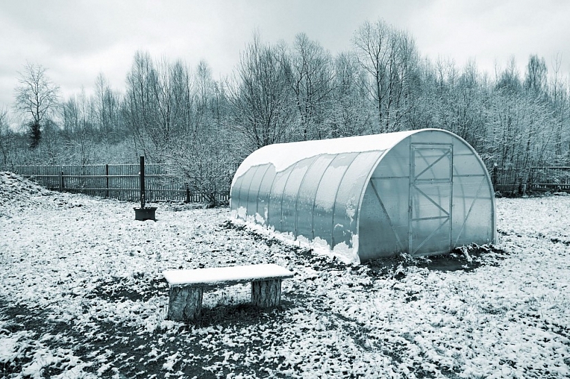 Nebojte se v mírné zimě použít i nevytápěný skleník