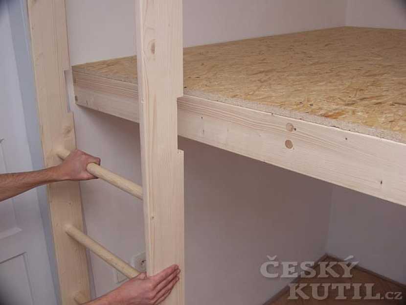 Návod - jak vyrobit schody na spací patro