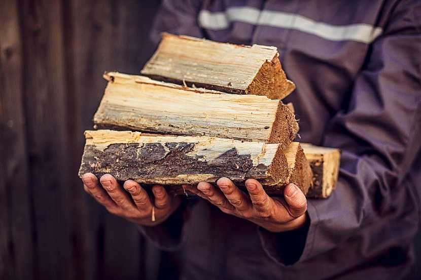 Tvrdé dřevo má podstatně vyšší výhřevnost
