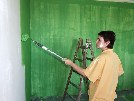 Malování pokoje zvládne opravdu každý