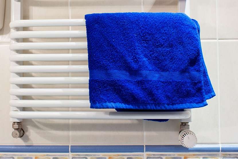 Otopné žebříky využijeme i jako sušák na ručníky