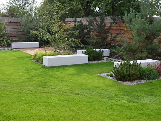 Designové betonové prvky ozvláštní každou zahradu (Zdroj: Presbeton)