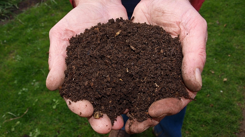 Předpověď počasí a zahrada: proházejte kompost