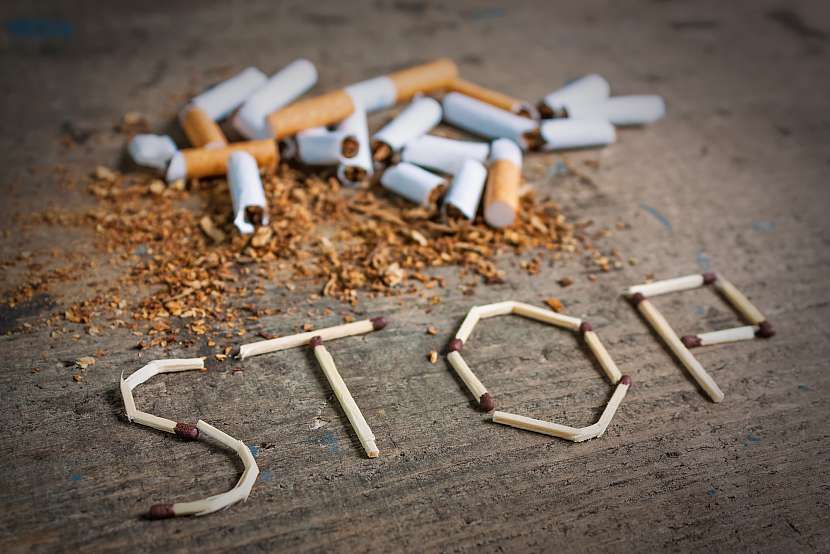 Jedním z nejčastějších předsevzetí je přestat kouřit