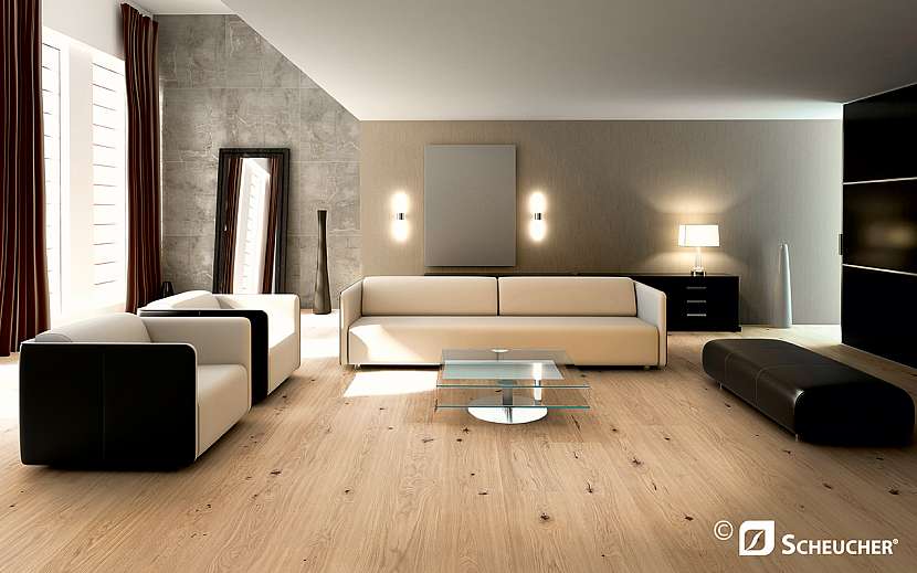 Pravé dřevěné podlahy jsou nepřekonatelné – jsou krásné, teplé, příjemné, navíc se dají poměrně snadno renovovat a sebelepší napodobenina je nedokáže nahradit.