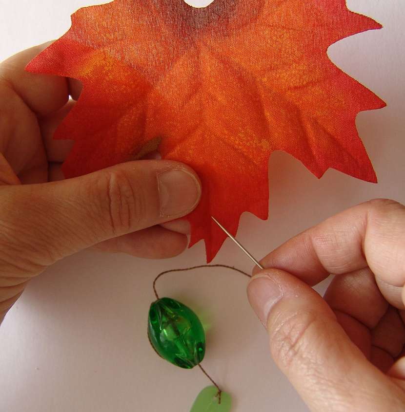 Jak si udělat dekorace z listí