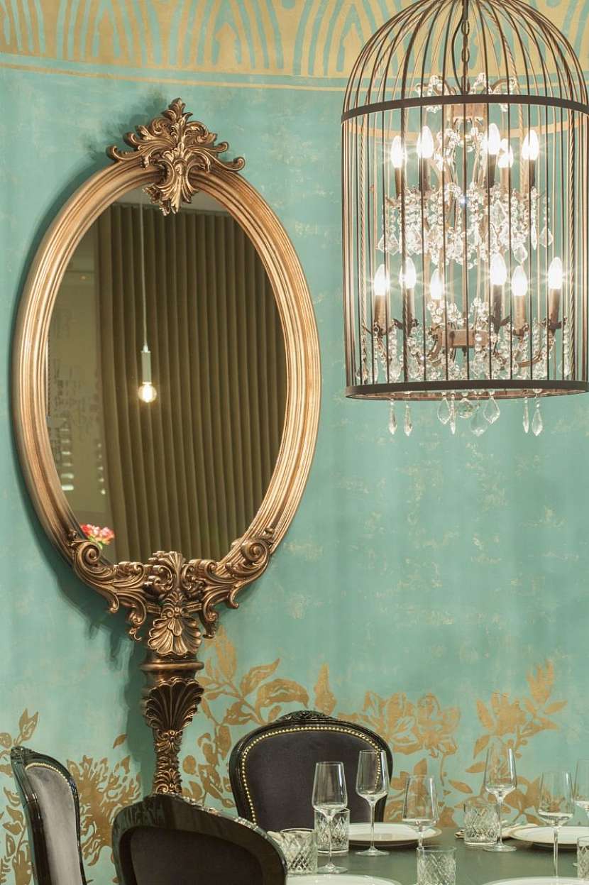 Benátská zrcadla jsou mistrovskými díly.