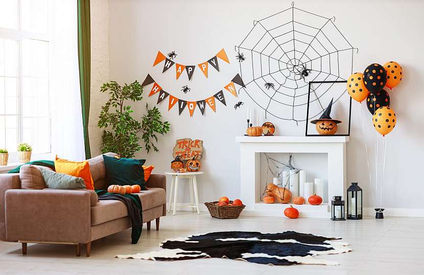 Vyzdobte si interiér v duchu Halloweenu