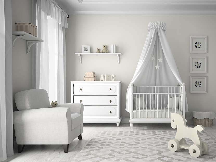 Správné umístění dětské postele je velmi důležité (Zdroj: Depositphotos (https://cz.depositphotos.com))