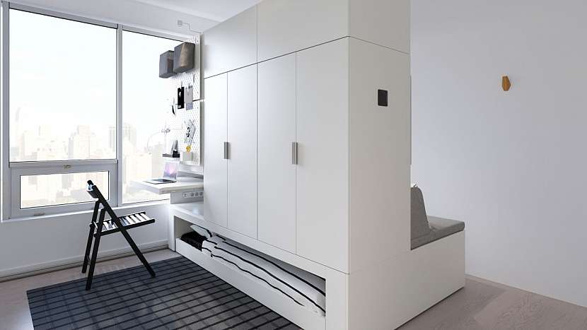 Pro malé byty vyvinula Ikea ve spolupráci s americkým start-upem Ori, Ori novou řadu nábytku ROGNAN, jež řeší omezenou rozlohu v obytných prostorách. .
