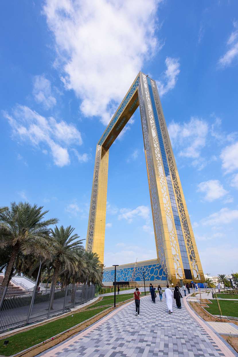 Dubai Frame – nejnovější atrakce Dubaje