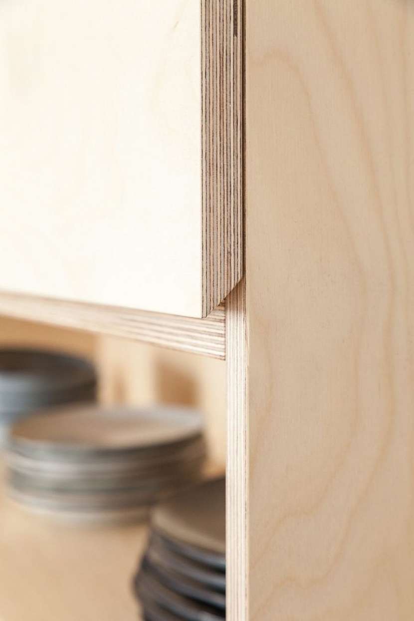 Detail kuchyňské skříňky. .