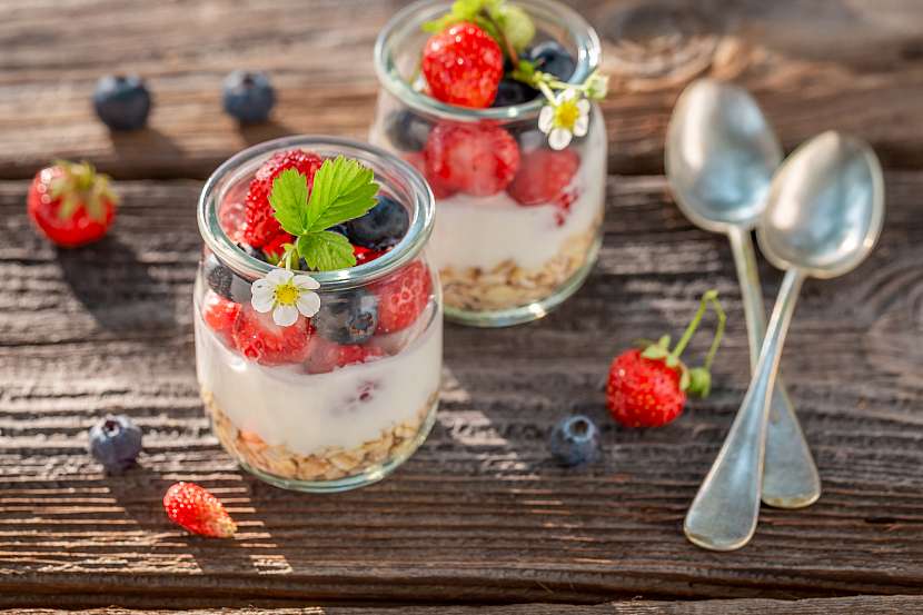 Domácí jogurt je zárukou zdravého pokrmu