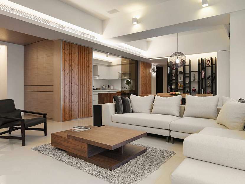 trendy v podlahovinách velí dřevěné dekory, takže pokud je třeba s vybavováním obývacího pokoje někde začít, tak od podlahy.