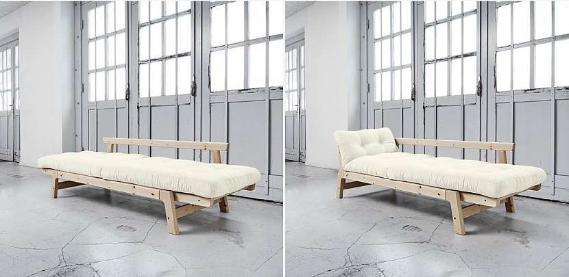 Základem pohovek Karup je kvalitní futonová matrace.