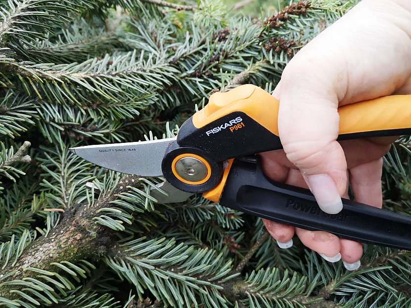 Pro stříhání větviček na zahradě používejte kvalitní nůžky