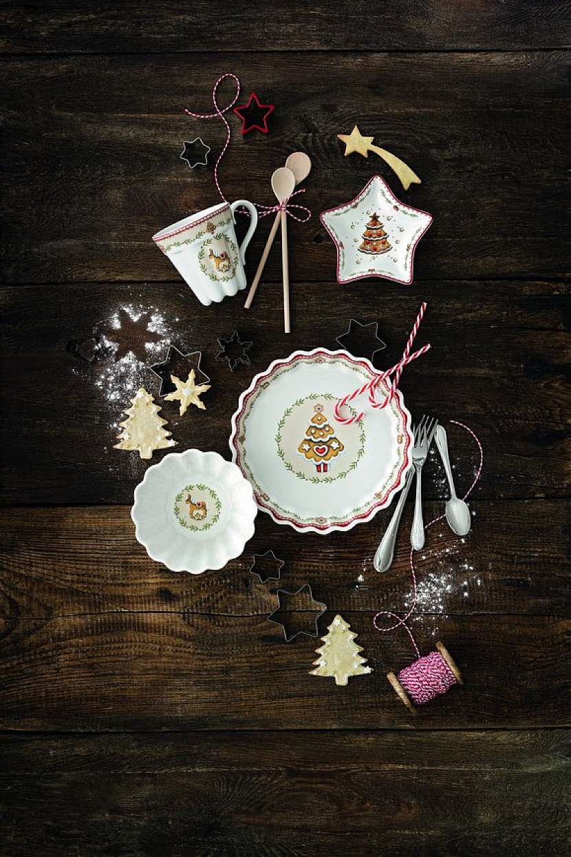 Vánoční porcelán Rosenthal navrhla česká výtvarnice Renata Fučíková