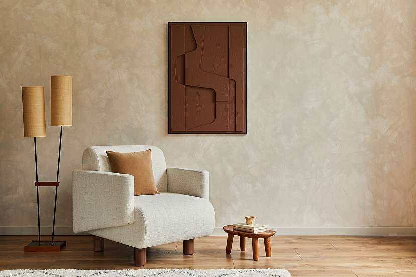 Jednoduché linie a umírněné barvy, to je moderní interiér inspirovaný kubismem