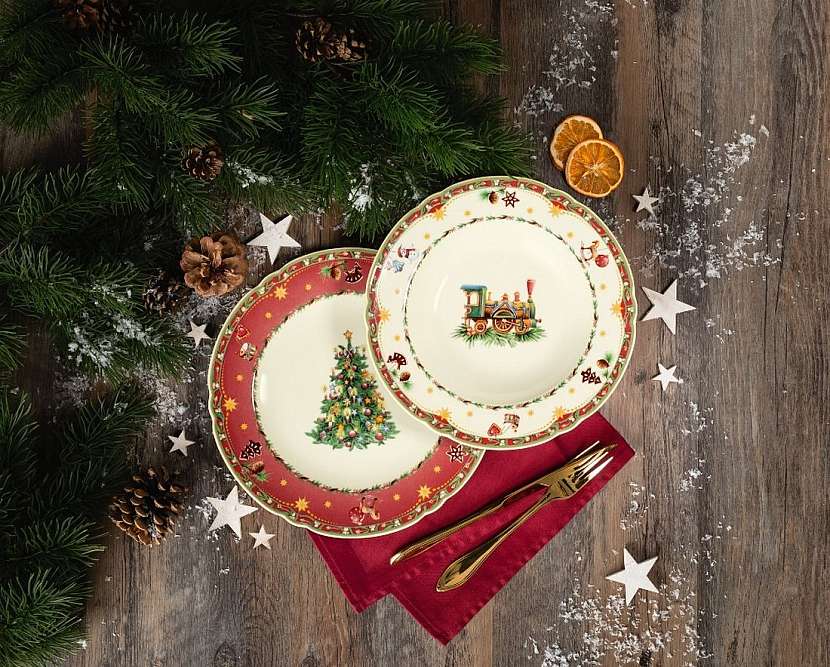 Kolekce Marie-Luise Weihnachtnostalgie od známé německé porcelánky Seltmann Weiden se navrací ke klasice a tradiční vánoční nostalgii.