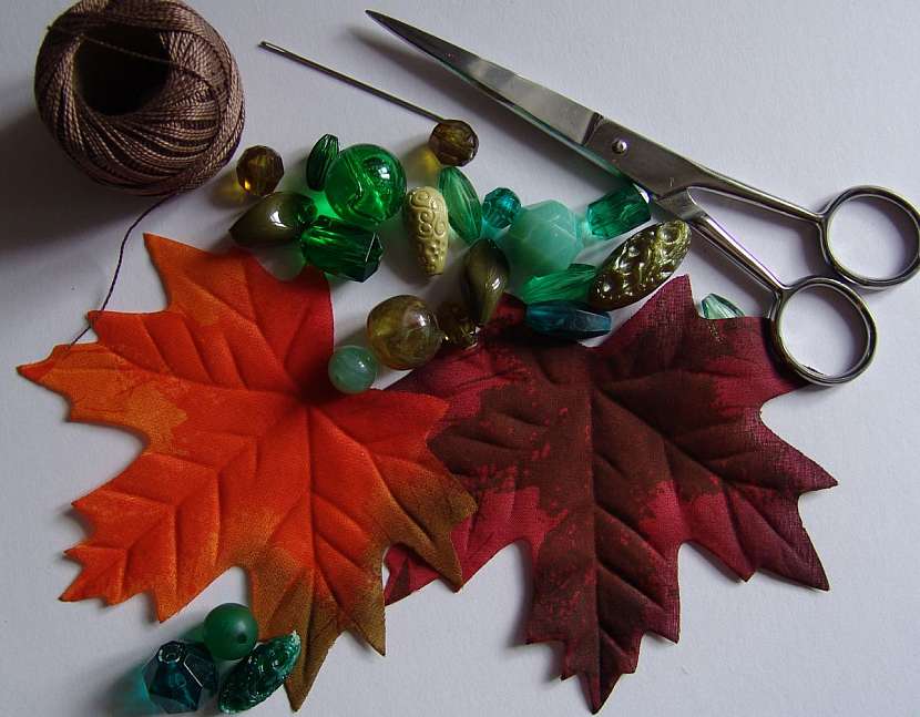 Jak si udělat dekorace z listí