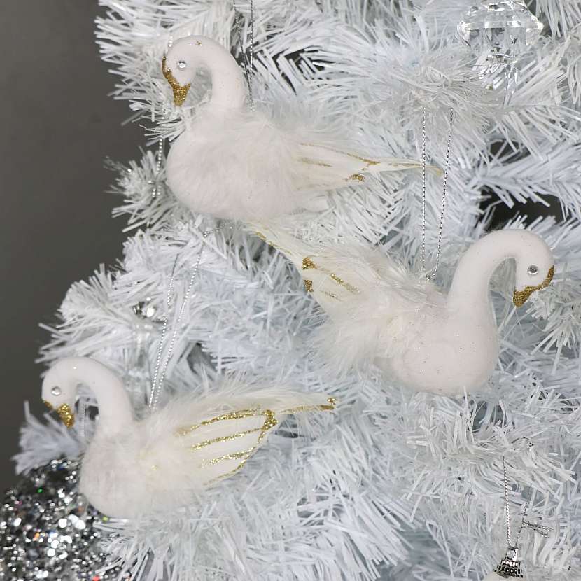 Detail vánoční dekorace.
