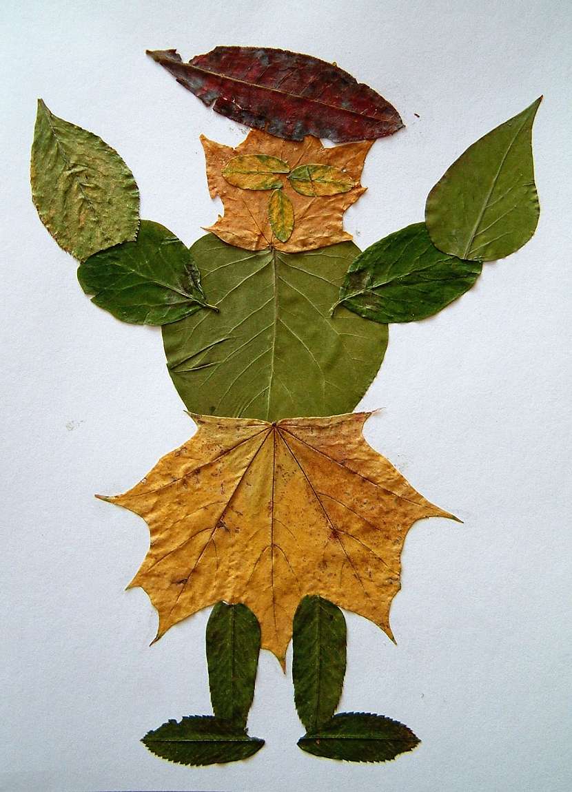 Tvoření z listí