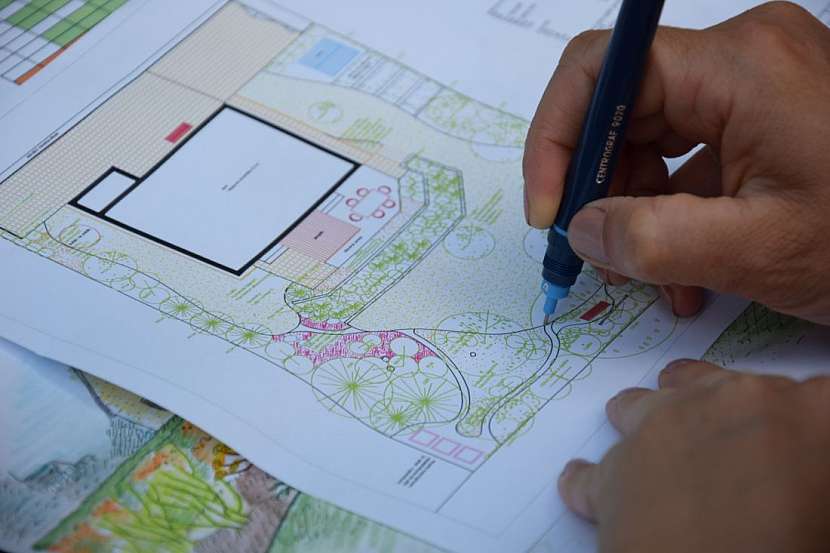 Škola zahradní architektury: Kreslíme osazovací plán