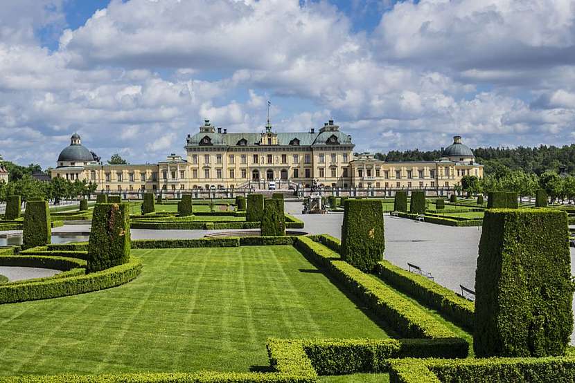 Drottningholm – formální zahrada ve Švédsku