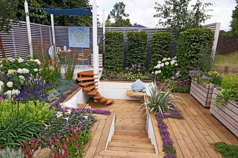 Malé stylové zahrady – inspirace a plánování – část 1. – Zahrada relaxační