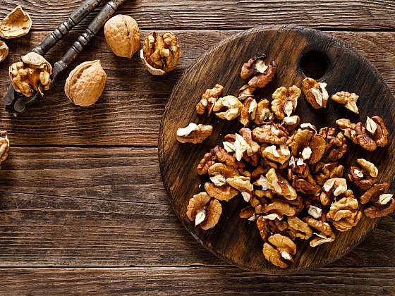 Skladujte vlašské ořechy správně, jen tak vydrží dlouho v dobré kondici (Zdroj: Depositphotos (https://cz.depositphotos.com))