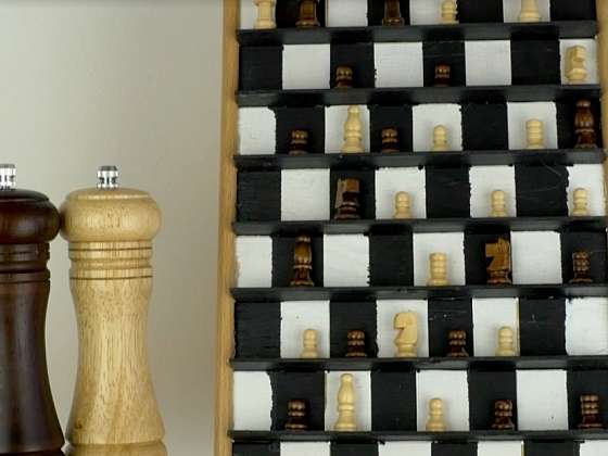 Šachový obraz na stěnu: Super dekorace pro milovníky královské hry